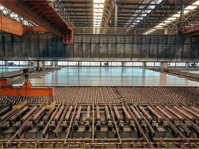 High strength steel plate process High strength steel plate process